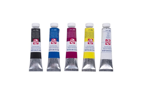 GOUACHE COLOUR Mixing Set 5x20ml