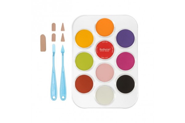 10 - SUSAN'S GARDEN FLOWER COLORING 1 SET PANPASTEL
