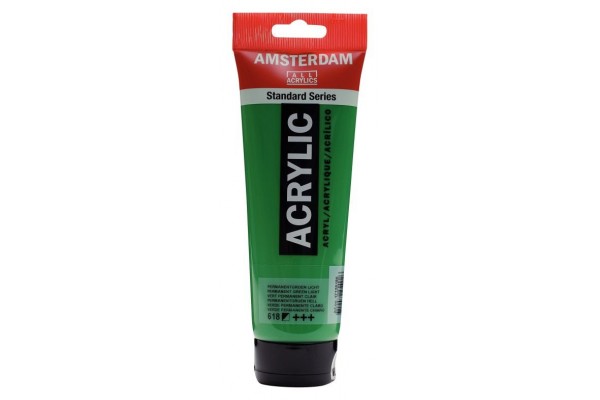 ΑΚΡΥΛΙΚΟ AMSTERDAM 250ml No.618 Permanent Green Light