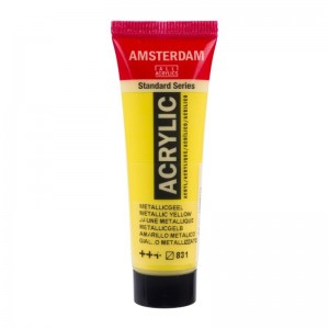 ΑΚΡΥΛΙΚΟ AMSTERDAM 20ml 831 Metallic Yellow