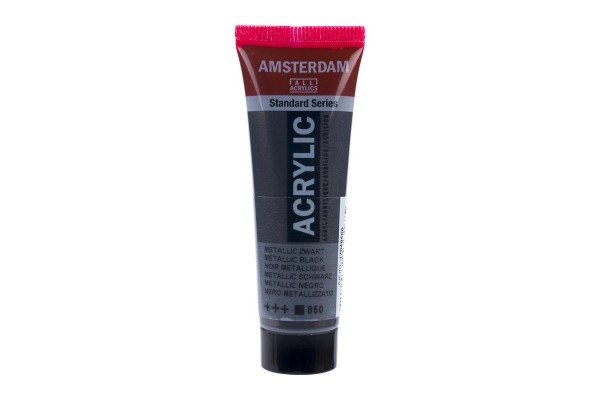 ΑΚΡΥΛΙΚΟ AMSTERDAM 20ml 850 Metallic Black