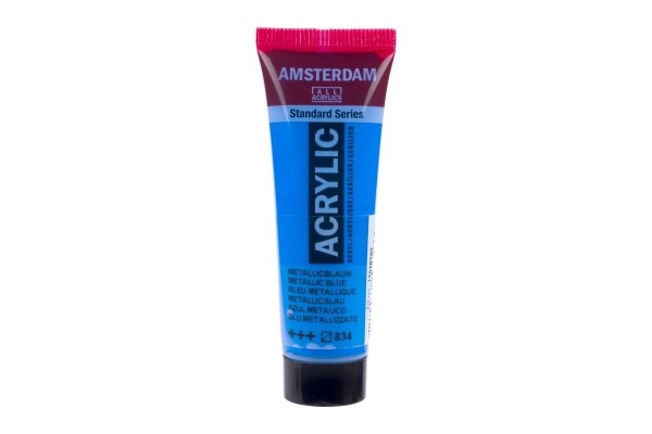 ΑΚΡΥΛΙΚΟ AMSTERDAM 20ml 834 Metallic Blue
