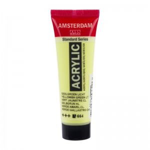ΑΚΡΥΛΙΚΟ AMSTERDAM 20ml 664 Yellowish Green Light