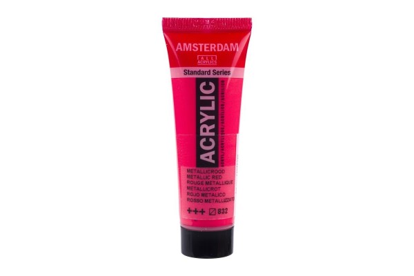 ΑΚΡΥΛΙΚΟ AMSTERDAM 20ml 832 Metallic Red
