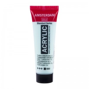 ΑΚΡΥΛΙΚΟ AMSTERDAM 20ml 660 Turquoise Green Light