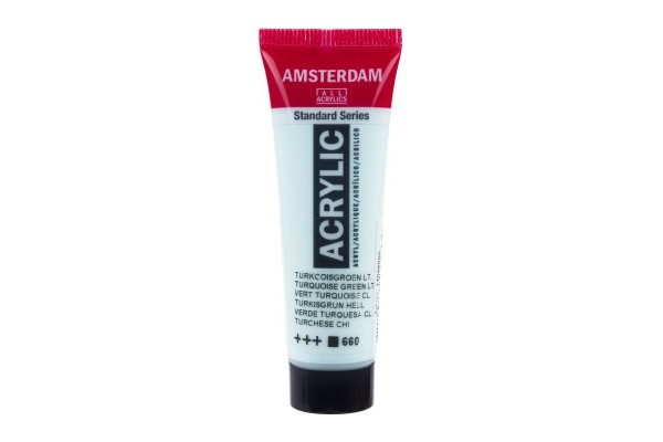 ΑΚΡΥΛΙΚΟ AMSTERDAM 20ml 660 Turquoise Green Light
