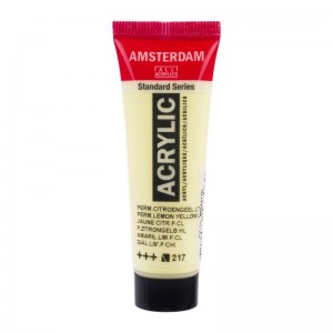 ΑΚΡΥΛΙΚΟ AMSTERDAM 20ml 217 Perm. Lemon Yellow Light