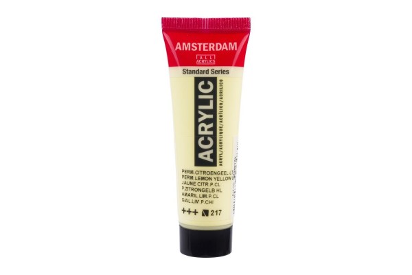 ΑΚΡΥΛΙΚΟ AMSTERDAM 20ml 217 Perm. Lemon Yellow Light