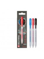 ΜΑΡΚΑΔΟΡΟΙ GELLY ROLL RETRO METALLIC  SET 3 Red-Blue-Blac