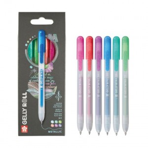ΜΑΡΚΑΔΟΡΟΙ GELLY ROLL RETRO METALLIC  SET 6