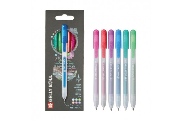 ΜΑΡΚΑΔΟΡΟΙ GELLY ROLL RETRO METALLIC  SET 6
