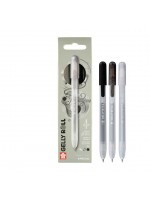 ΜΑΡΚΑΔΟΡΟΙ GELLY ROLL SOECIAL MIX  SET 3B (Black-Silver-Black)