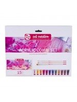 TALENS ART CREATION ACRYLIC COMBISET WITH PAPER