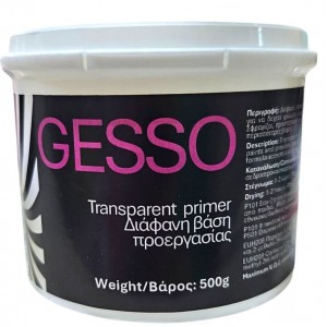 ΑΣΤΑΡΙ GESSO ΔΙΑΦΑΝΟ 500ML ΥΠΟΣΤΡΩΜΑ ΖΩΓΡΑΦΙΚΗΣ ΑΣΤΑΡΙ GESSO ΔΙΑΦΑΝΟ 500ML ΥΠΟΣΤΡΩΜΑ ΖΩΓΡΑΦΙΚΗΣ