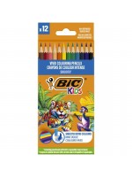ΣΕΤ ΞΥΛΟΜΠΟΓΙΕΣ KIDS WOOD 12 ΧΡΩΜΑΤΑ BIC