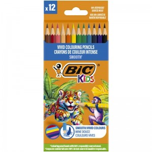 ΣΕΤ ΞΥΛΟΜΠΟΓΙΕΣ KIDS WOOD 12 ΧΡΩΜΑΤΑ BIC ΣΕΤ ΞΥΛΟΜΠΟΓΙΕΣ KIDS WOOD 12 ΧΡΩΜΑΤΑ BIC