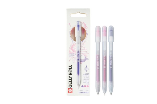 ΣΤΥΛΟ GELLY ROLL RETR. STARDUST SET 3 (PINK-ROSE-PURPLE)