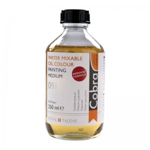 PAINTING MEDIUM JAR COBRA WATER OIL MIXABLE 250ml 091 PAINTING MEDIUM JAR COBRA WATER OIL MIXABLE 250ml 091