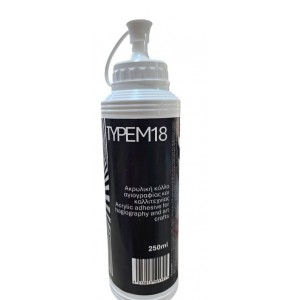 ΚΟΛΛΑ M18 ΑΚΡΥΛΙΚΗ ΑΓΙΟΓΡΑΦΙΑΣ 250ML ΚΟΛΛΑ M18 ΑΚΡΥΛΙΚΗ ΑΓΙΟΓΡΑΦΙΑΣ 250ML
