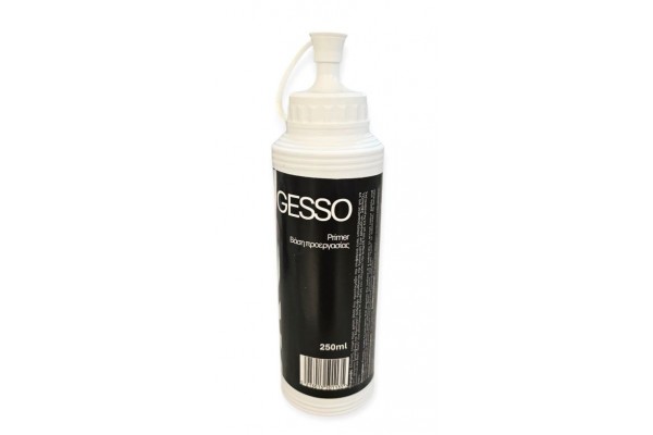 ΑΣΤΑΡΙ GESSO 250ML  ΛΕΥΚΟ ΥΠΟΣΤΡΩΜΑ ΖΩΓΡΑΦΙΚΗΣ