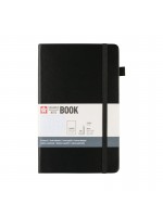 ΜΠΛΟΚ 13x21 Black SQUARED ΜΕ ΛΑΣΤΙΧΟ SAKURA 80 ΦΥΛΛΑ