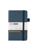 ΜΠΛΟΚ 9x14 Indigo ΡΙΓΕ ΜΕ ΛΑΣΤΙΧΟ SAKURA 80 ΦΥΛΛΑ