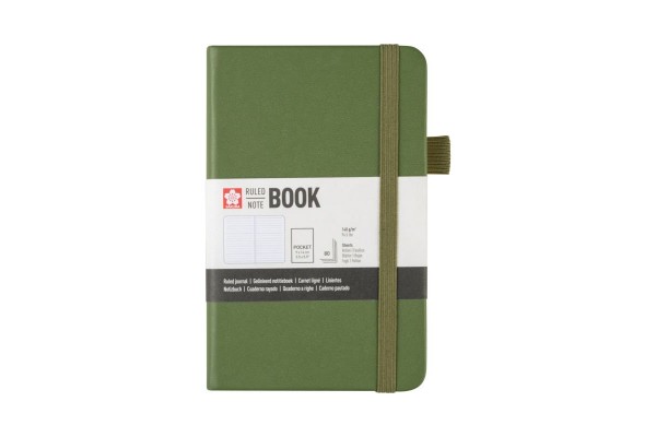 ΜΠΛΟΚ 9x14 Pine Needle ΡΙΓΕ ΜΕ ΛΑΣΤΙΧΟ SAKURA 80 ΦΥΛΛΑ