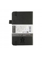 ΜΠΛΟΚ 9x14 Black ΡΙΓΕ ΜΕ ΛΑΣΤΙΧΟ SAKURA 80 ΦΥΛΛΑ