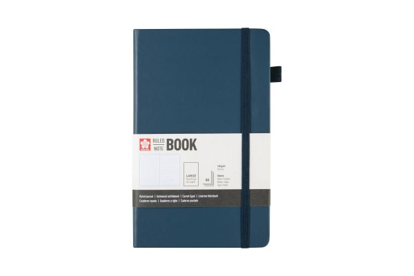 ΜΠΛΟΚ 13x21 Deep Indigo ΡΙΓΕ ΜΕ ΛΑΣΤΙΧΟ SAKURA 80 ΦΥΛΛΑ