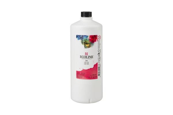 ECOLINE LIQUID WATERCOLOUR BOTTLE 990ml 318 Carmine