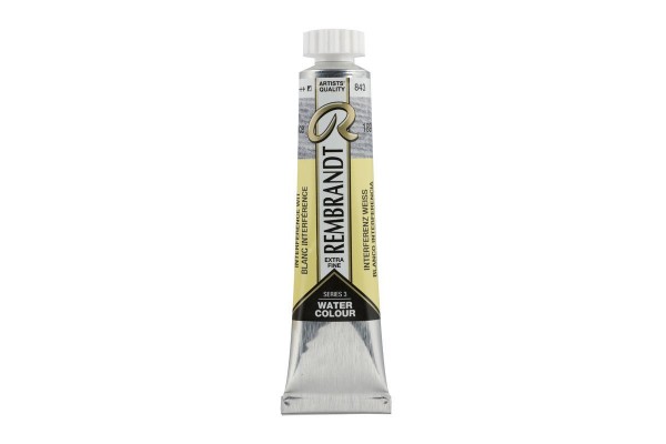REMBRANDT Watercolour 843 Interference White 20 ml