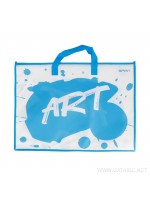 ΤΣΑΝΤΑ ΣΧΕΔΙΟΥ "ART BLUE" ΑΔΙΑΒΡΟΧΗ ΜΕ ΦΕΡΜΟΥΑΡ 340x475mm