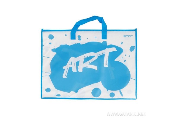 ΤΣΑΝΤΑ ΣΧΕΔΙΟΥ "ART BLUE" ΑΔΙΑΒΡΟΧΗ ΜΕ ΦΕΡΜΟΥΑΡ 340x475mm