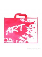 ΤΣΑΝΤΑ ΣΧΕΔΙΟΥ "ART PINK" ΑΔΙΑΒΡΟΧΗ ΜΕ ΦΕΡΜΟΥΑΡ 340x475mm