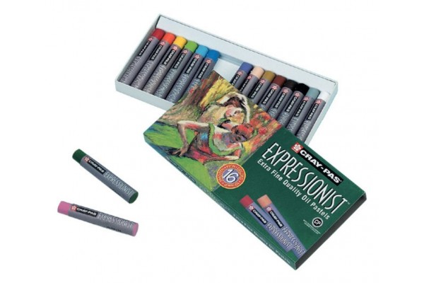 SAKURA CRAY-PAS EXPRESSIONIST SET 16 OIL PASTEL