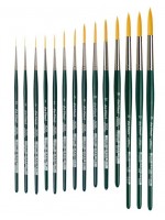 ΠΙΝΕΛΑ DA VINCI  VA-1270_4 NOVA LETTERING BRUSH GREEN HANDLES