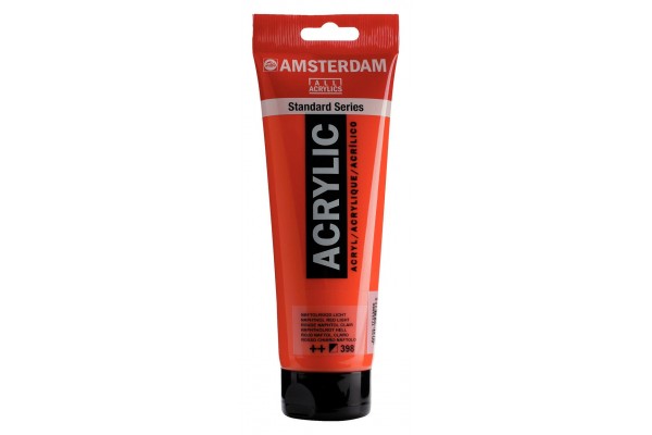 ΑΚΡΥΛΙΚΟ AMSTERDAM 250ml No.398 Naphthol Red Light