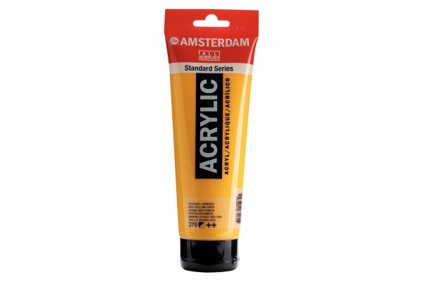 ΑΚΡΥΛΙΚΟ AMSTERDAM 250ml No.270 Azo Yellow Deep