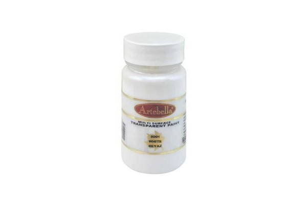 ΧΡΩΜΑΤΑ MULTI SURFACE  ΔΙΑΦΑΝΑ 8001 ΛΕΥΚΟ  90CC