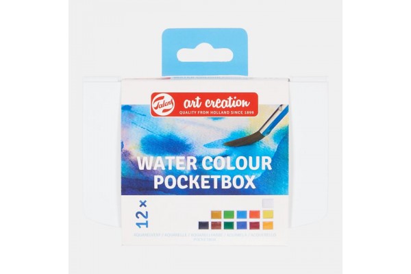 WATERCOLOUR  POCKET BOX ART CREATION  12TEM ΣΕ ΚΑΣΕΤΙΝΑ