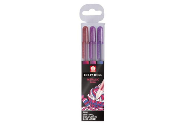 ΣΤΥΛΟ GELLY ROLL METALLIC SHINE ΣΕΤ3(519/520/524)