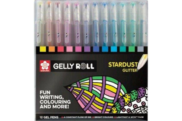 ΣΤΥΛΟ GELLY ROLL STARDUST GLITTER  12ΤΕΜ