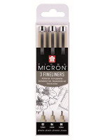 ΜΑΡΚΑΔΟΡΑΚΙΑ PIGMA MICRON  ΣΕΤ 3ΤΕΜ (02/04/08)